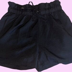 Women’s Black Drawstring Shorts